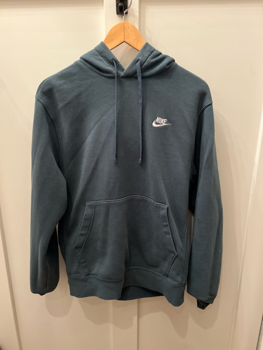 Nike Club Fleece Pullover green/blue Small